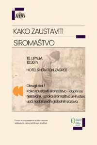 KAKO ZAUSTAVITI SIROMAŠTVO